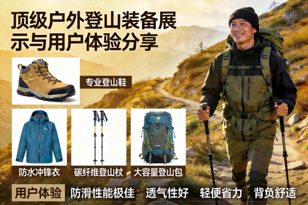 顶级户外登山装备展示与用户体验分享